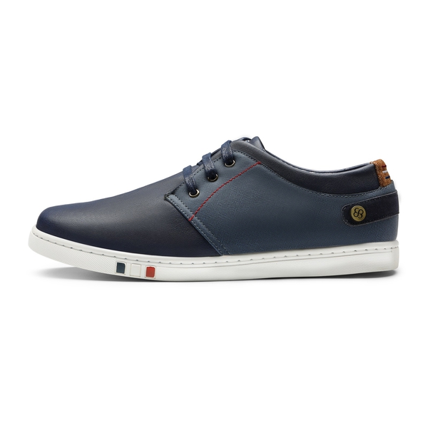 Men's Modern Casual Fashion Sneakers - NAVY - 2
